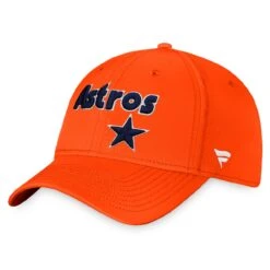 Men's Houston Astros Fanatics Branded Orange Cooperstown Core Flex Hat