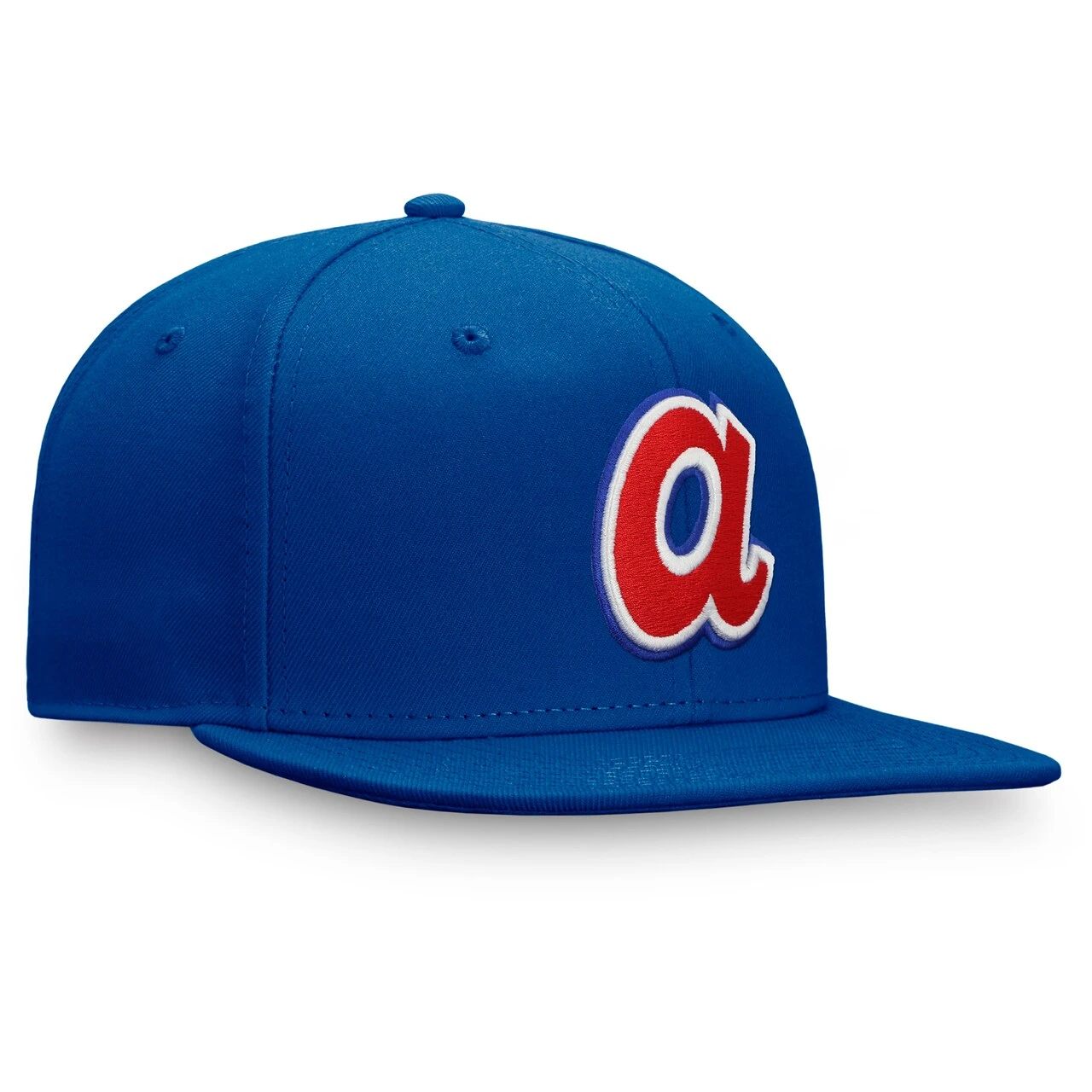 Men's Atlanta Braves Fanatics Branded Royal Cooperstown Collection Core Snapback Hat - Image 3