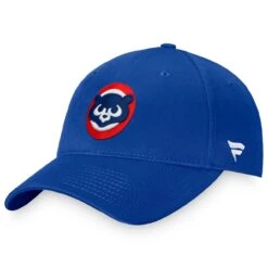 Men's Chicago Cubs Fanatics Branded Royal Cooperstown Collection Core Adjustable Hat