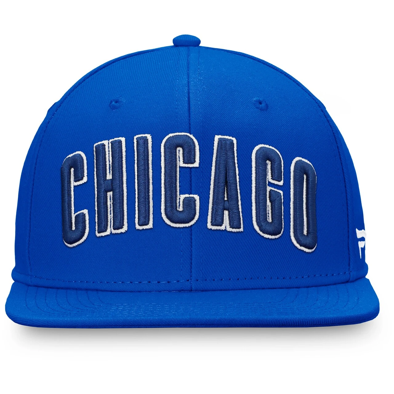 Men's Chicago Cubs Fanatics Branded Royal Team Core Fitted Hat - Image 2