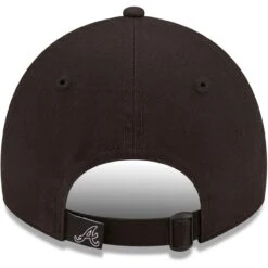 Men's Atlanta Braves New Era Black On Black Core Classic 2.0 9TWENTY Adjustable Hat -NEW ERA Sales Store mens new era atlanta braves black on black core classic 20 9twenty adjustable hat pi4417000 altimages ff 4417528 877ea952f30bf5c47e4balt4 full