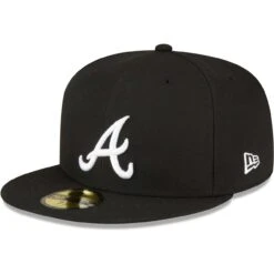 Men's Atlanta Braves New Era Black Sidepatch 59FIFTY Fitted Hat -NEW ERA Sales Store mens new era black atlanta braves sidepatch 59fifty fitted hat ss5 p 200000166pv 3u 15jtmizy3nupmzropomwv hvqeq6nqiqjduef8xsr6