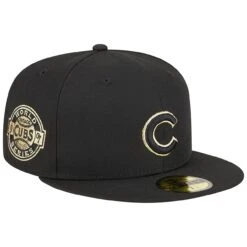 Men's Chicago Cubs New Era Black 2023 59FIFTY Day Fitted Hat