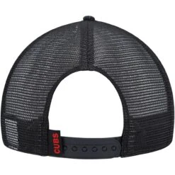 Men's Chicago Cubs New Era Black Repeat A-Frame 9FIFTY Trucker Snapback Hat -NEW ERA Sales Store mens new era black chicago cubs repeat a frame 9fifty trucker snapback hat ss5 p 4961080pv 4u 8fuu1kpi6odmxal3nut7v qnesiqxolazaah6nlws3