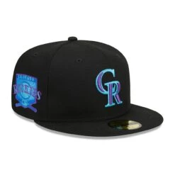 Men's Colorado Rockies New Era Black 2023 MLB Father's Day On-Field 59FIFTY Fitted Hat