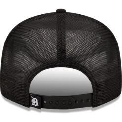 Men's Detroit Tigers New Era Black Street Trucker 9FIFTY Snapback Hat -NEW ERA Sales Store mens new era black detroit tigers street trucker 9fifty snapback hat pi4640000 altimages ff 4640888 8aee8683aab04d03d41dalt4 full