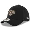 Men's Houston Astros New Era Black 2022 World Series Champions Locker Room Replica 39THIRTY Flex Hat