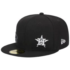 Men's Houston Astros New Era Black Jersey 59FIFTY Fitted Hat -NEW ERA Sales Store mens new era black houston astros jersey 59fifty fitted hat ss5 p 200006542pv 3u hlt0kwm4gcabessg9yjqv aclt0c5qs94b827ucsam