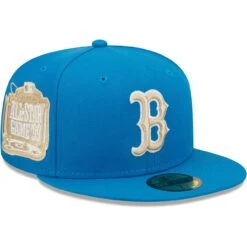 Men's Boston Red Sox New Era Blue Stone 1999 All-Star Game Undervisor 59FIFTY Fitted Hat