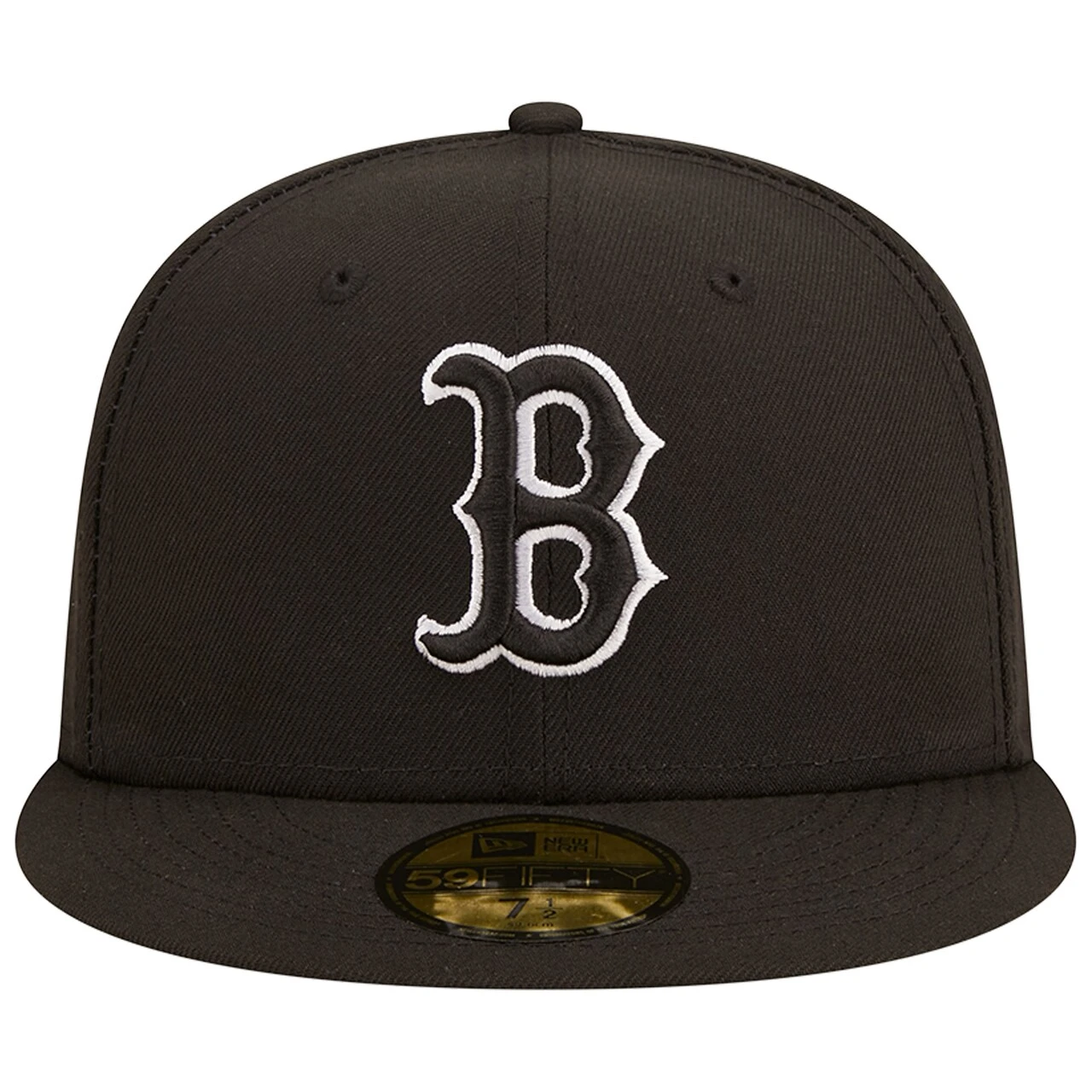 Men's Boston Red Sox New Era Black On Black Dub 59FIFTY Fitted Hat 2 Men's Boston Red Sox New Era Black On Black Dub 59FIFTY Fitted Hat - Image 2