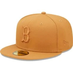 Men's Boston Red Sox New Era Brown Bronze Color Pack 59FIFTY Fitted Hat