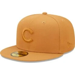 Men's Chicago Cubs New Era Brown Bronze Color Pack 59FIFTY Fitted Hat