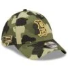 Men's Boston Red Sox New Era Camo 2022 Armed Forces Day 39THIRTY Flex Hat