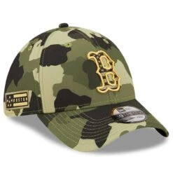 Men's Boston Red Sox New Era Camo 2022 Armed Forces Day 39THIRTY Flex Hat