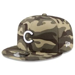 Men's Chicago Cubs New Era Camo 2021 Armed Forces Day 9FIFTY Snapback Adjustable Hat -NEW ERA Sales Store mens new era camo chicago cubs 2021 armed forces day 9fifty snapback adjustable hat pi3815000 altimages ff 3815535 cad4656c9491494ab98calt3 full