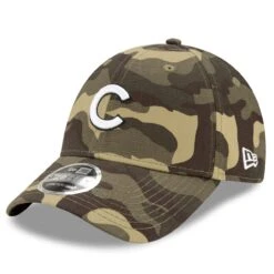 Men's Chicago Cubs New Era Camo 2021 Armed Forces Day 9FORTY Adjustable Hat -NEW ERA Sales Store mens new era camo chicago cubs 2021 armed forces day 9forty adjustable hat pi3815000 altimages ff 3815488 ab75fde553befaf04079alt3 full