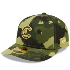 Men's Chicago Cubs New Era Camo 2022 Armed Forces Day On-Field Low Profile 59FIFTY -NEW ERA Sales Store mens new era camo chicago cubs 2022 armed forces day on field low profile 59fifty pi4463000 altimages ff 4463198 4d8a776bf67483a0e190alt3 full