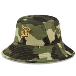 Men's Detroit Tigers New Era Camo 2022 Armed Forces Day Bucket Hat -NEW ERA Sales Store mens new era camo detroit tigers 2022 armed forces day bucket hat pi4463000 altimages ff 4463133 48233611d6247e73f506alt3 full