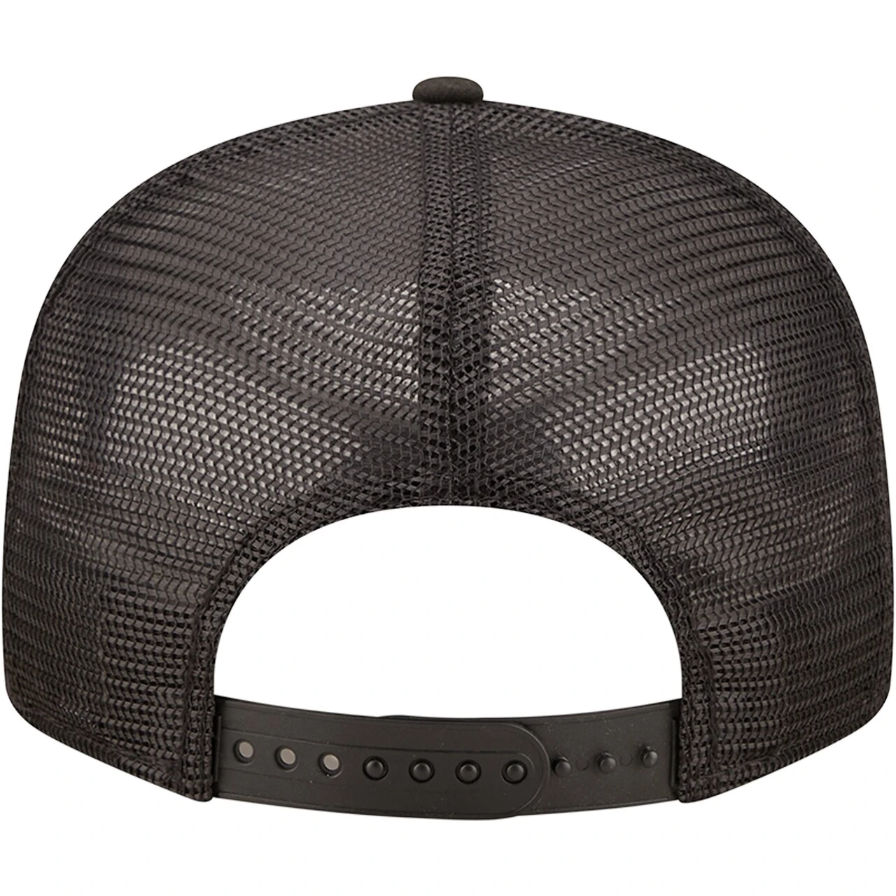 Men's Colorado Rockies New Era Blackout Trucker 9FIFTY Snapback Hat - Image 4