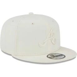 Men's Atlanta Braves New Era Cream Spring Color Basic 9FIFTY Snapback Hat -NEW ERA Sales Store mens new era cream atlanta braves spring color basic 9fifty snapback hat ss5 p 5000292pv 3u 0vj2krvsjvhszwezkjg1v i7c4lgi96te7bfiic0sp
