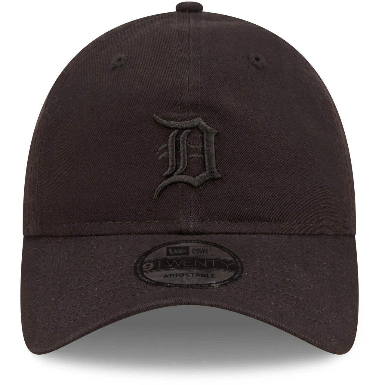 Men's Detroit Tigers New Era Black On Black Core Classic 2.0 9TWENTY Adjustable Hat 2 Men's Detroit Tigers New Era Black On Black Core Classic 2.0 9TWENTY Adjustable Hat - Image 2