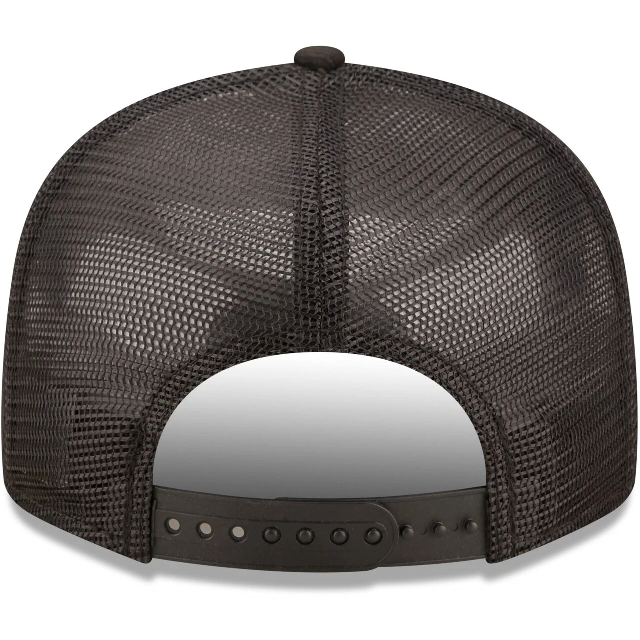 Men's Detroit Tigers New Era Blackout Trucker 9FIFTY Snapback Hat 4 Men's Detroit Tigers New Era Blackout Trucker 9FIFTY Snapback Hat - Image 4