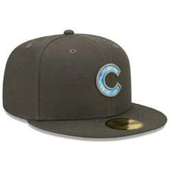 Men's Chicago Cubs New Era Graphite 2022 Father's Day On-Field 59FIFTY Fitted Hat -NEW ERA Sales Store mens new era graphite chicago cubs 2022 fathers day on field 59fifty fitted hat pi4462000 altimages ff 4462822 d17cd4900df87e0ff2f5alt3 full