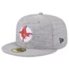 Men's Boston Red Sox New Era Gray 2023 Clubhouse 59FIFTY Fitted Hat