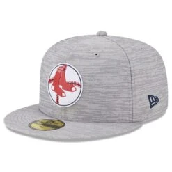 Men's Boston Red Sox New Era Gray 2023 Clubhouse 59FIFTY Fitted Hat
