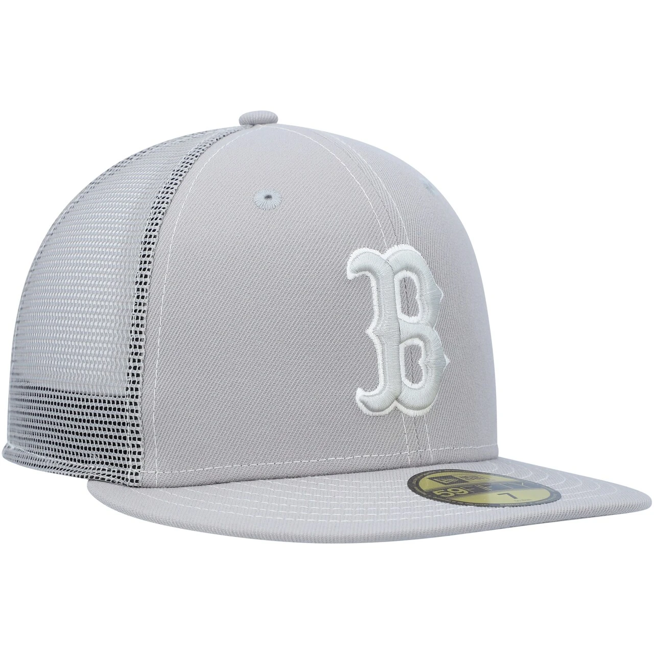 Men's Boston Red Sox New Era Gray 2023 On-Field Batting Practice 59FIFTY Fitted Hat 3 Men's Boston Red Sox New Era Gray 2023 On-Field Batting Practice 59FIFTY Fitted Hat - Image 3