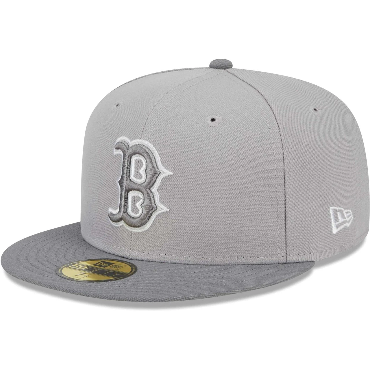 Men's Boston Red Sox New Era Gray Green Undervisor 59FIFTY Fitted Hat 1 Men's Boston Red Sox New Era Gray Green Undervisor 59FIFTY Fitted Hat
