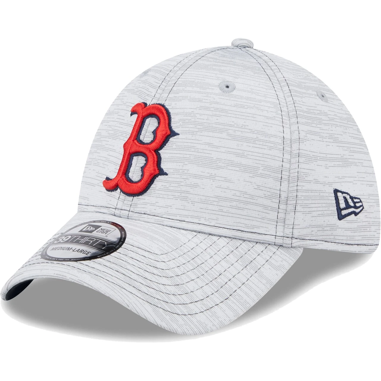 Men's Boston Red Sox New Era Gray Speed 39THIRTY Flex Hat 1 Men's Boston Red Sox New Era Gray Speed 39THIRTY Flex Hat