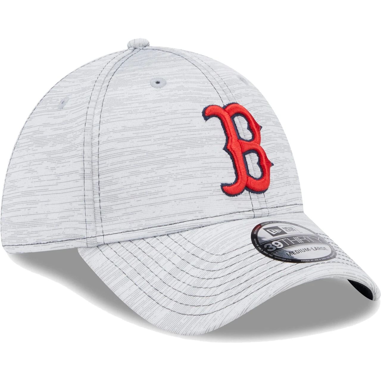 Men's Boston Red Sox New Era Gray Speed 39THIRTY Flex Hat 3 Men's Boston Red Sox New Era Gray Speed 39THIRTY Flex Hat - Image 3