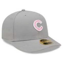 Men's Chicago Cubs New Era Gray 2022 Mother's Day On-Field Low Profile 59FIFTY Fitted Hat -NEW ERA Sales Store mens new era gray chicago cubs 2022 mothers day on field low profile 59fifty fitted hat pi4459000 altimages ff 4459320 ea2db222997cf29388b8alt3 full