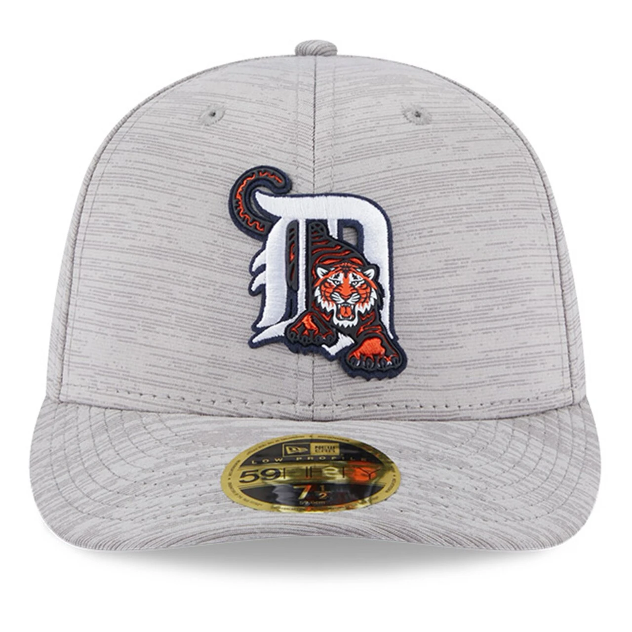 Men's Detroit Tigers New Era Gray 2023 Clubhouse Low Profile 59FIFTY Fitted Hat 2 Men's Detroit Tigers New Era Gray 2023 Clubhouse Low Profile 59FIFTY Fitted Hat - Image 2