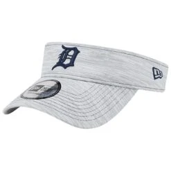 Men's Detroit Tigers New Era Gray Adjustable Visor