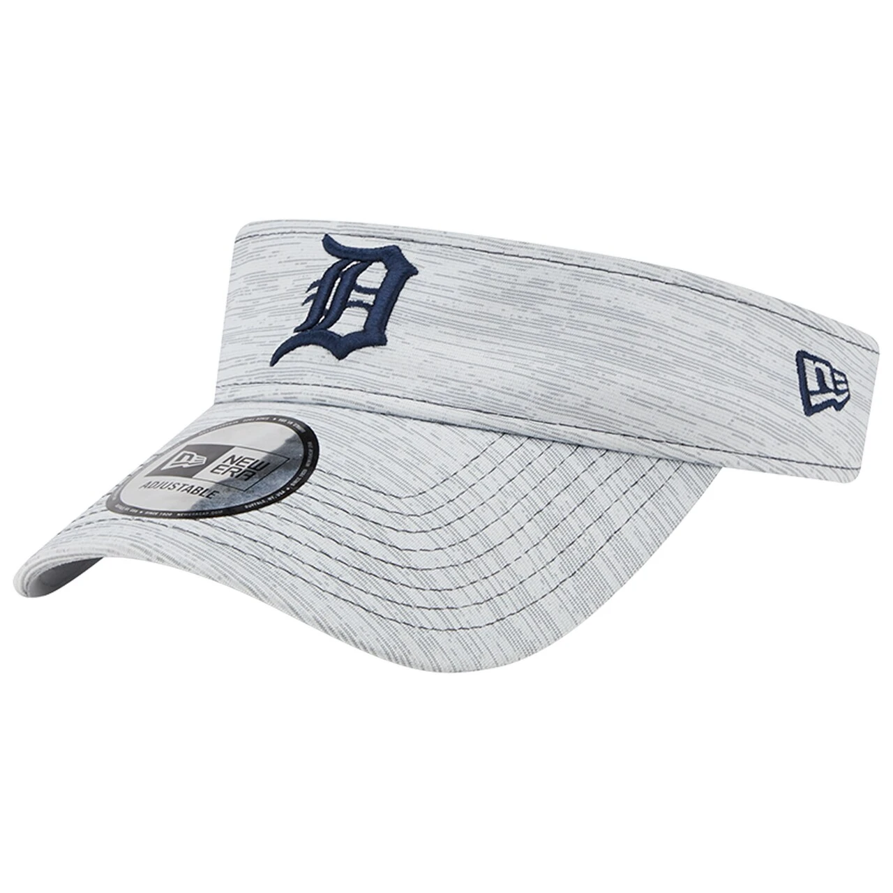 Men's Detroit Tigers New Era Gray Adjustable Visor 1 Men's Detroit Tigers New Era Gray Adjustable Visor
