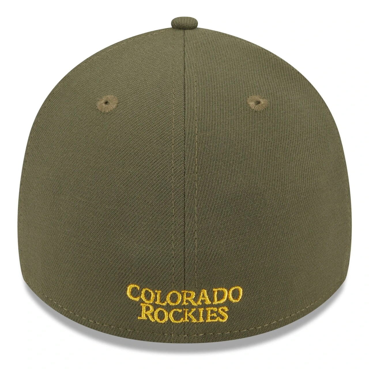 Men's Colorado Rockies New Era Green 2023 Armed Forces Day 39THIRTY Flex Hat 4 Men's Colorado Rockies New Era Green 2023 Armed Forces Day 39THIRTY Flex Hat - Image 4