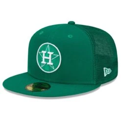 Men's Houston Astros New Era Green 2022 St. Patrick's Day 59FIFTY Fitted Hat