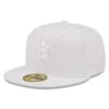 Men's Houston Astros New Era White On White 59FIFTY Fitted Hat
