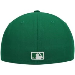 Men's Atlanta Braves New Era Kelly Green White Logo 59FIFTY Fitted Hat -NEW ERA Sales Store mens new era kelly green atlanta braves white logo 59fifty fitted hat pi4208000 altimages ff 4208686 21dc32f8b0fe0b54e820alt4 full