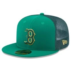 Men's Boston Red Sox New Era Kelly Green 2023 St. Patrick's Day 59FIFTY Fitted Hat