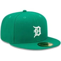 Men's Detroit Tigers New Era Kelly Green White Logo 59FIFTY Fitted Hat -NEW ERA Sales Store mens new era kelly green detroit tigers white logo 59fifty fitted hat pi4708000 altimages ff 4708067 3b6dc15a94846e9942d0alt3 full