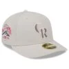 Men's Colorado Rockies New Era Khaki 2023 Mother's Day Low Profile 59FIFTY Fitted Hat