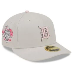 Men's Detroit Tigers New Era Khaki 2023 Mother's Day Low Profile 59FIFTY Fitted Hat