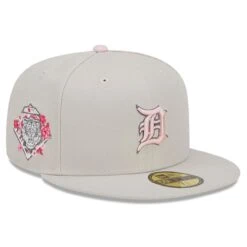 Men's Detroit Tigers New Era Khaki 2023 Mother's Day On-Field 59FIFTY Fitted Hat