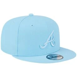 Men's Atlanta Braves New Era Light Blue Spring Color Basic 9FIFTY Snapback Hat -NEW ERA Sales Store mens new era light blue atlanta braves spring color basic 9fifty snapback hat ss5 p 5000289pv 3u vx0zmqmmwic4zysmhiruv xkm47xdmbydzd1qbomlp