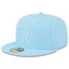 Men's Colorado Rockies New Era Light Blue 2023 Spring Color Basic 59FIFTY Fitted Hat