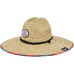 Men's Boston Red Sox New Era Natural 2023 Spring Training Floral Straw Hat