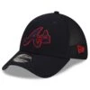 Men's Atlanta Braves New Era Navy 2023 Batting Practice 39THIRTY Flex Hat